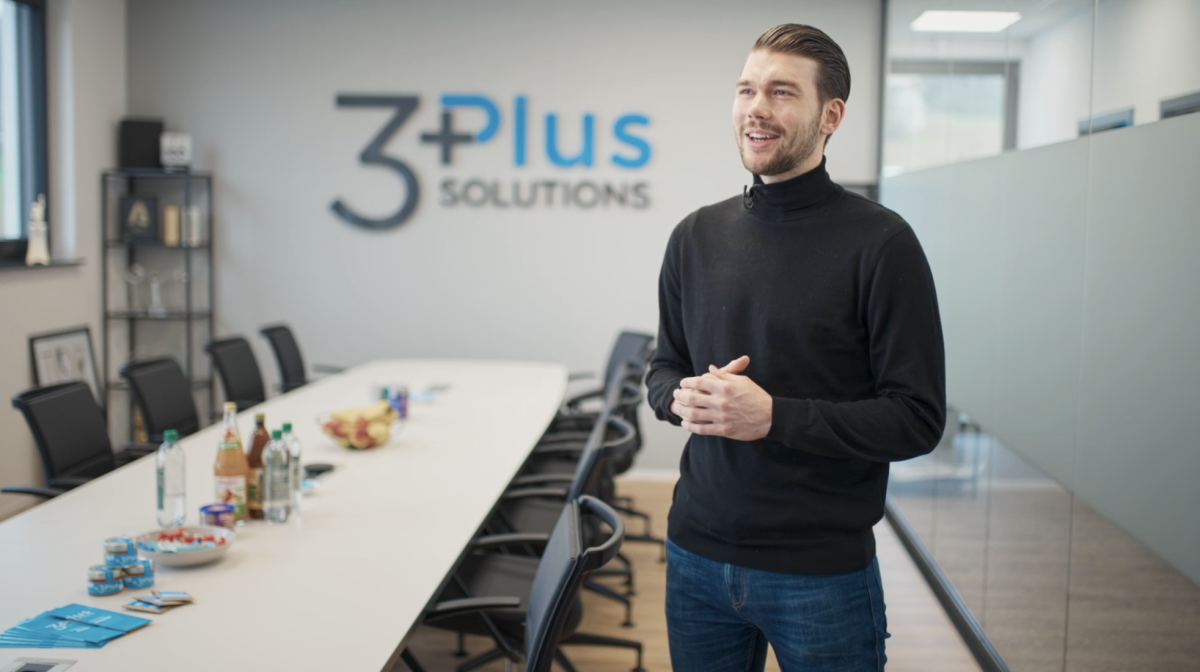 Marco Schröder von der 3 Plus Solutions GmbH & Co. KG
