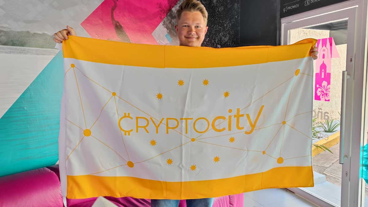 Tim Stern, Co-Founder von CryptoCity